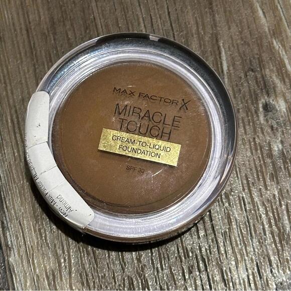 Other - Max FactorX cream liquid foundation spf30 toasted almond 097